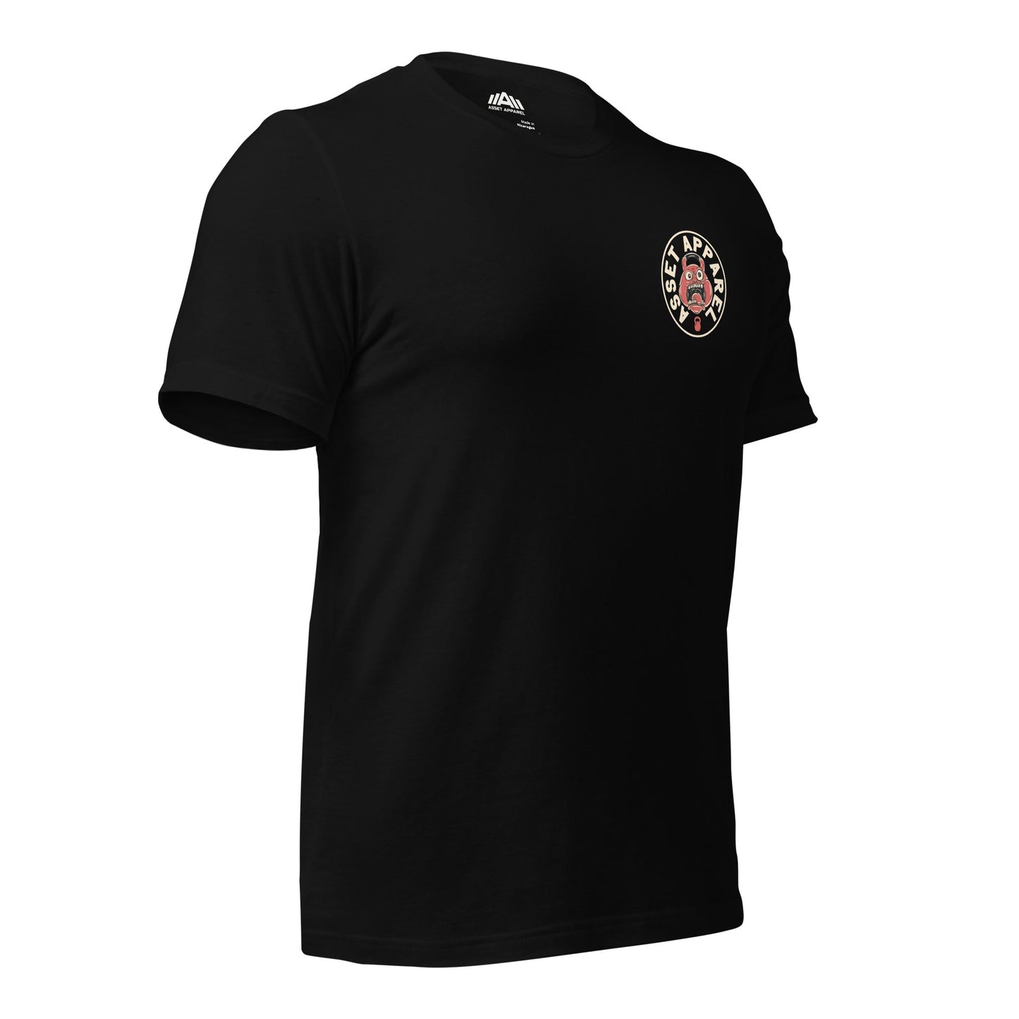Let The Weights Do The Talking Black Tee - Asset Apparel