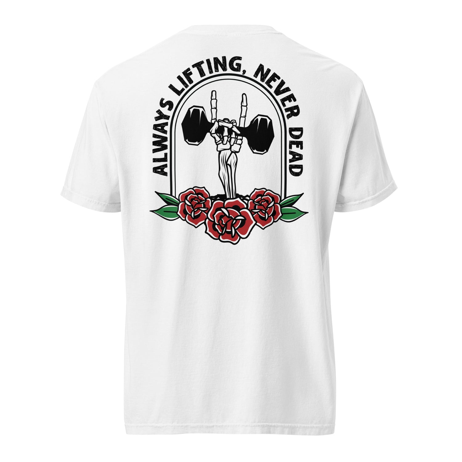 Always Lifting Never Dead Heavyweight Tee - Asset Apparel