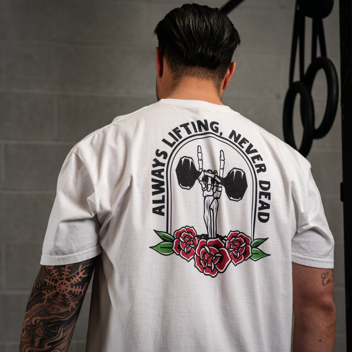 Always Lifting Never Dead Heavyweight Tee - Asset Apparel