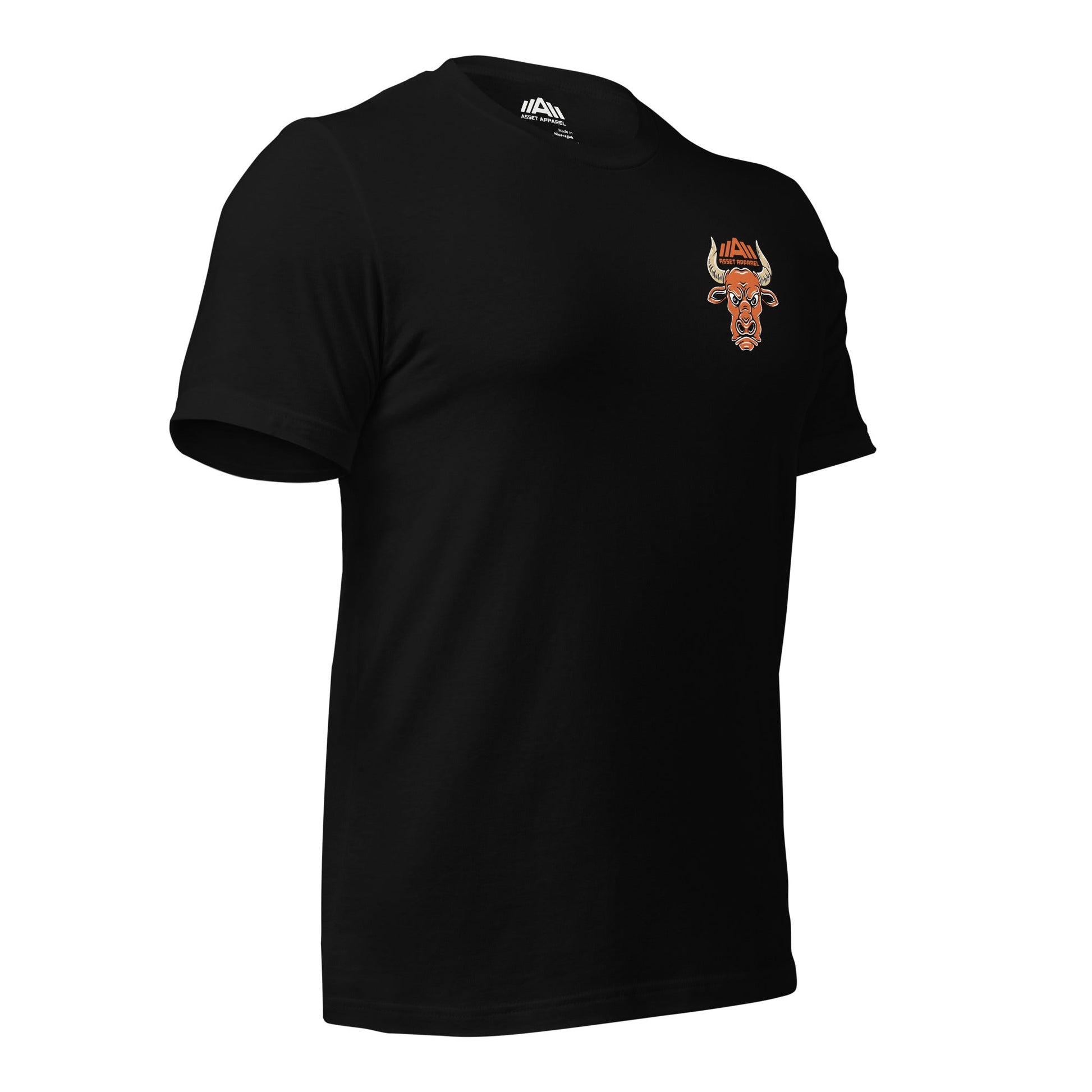 Be An Asset Bull Black Tee - Asset Apparel