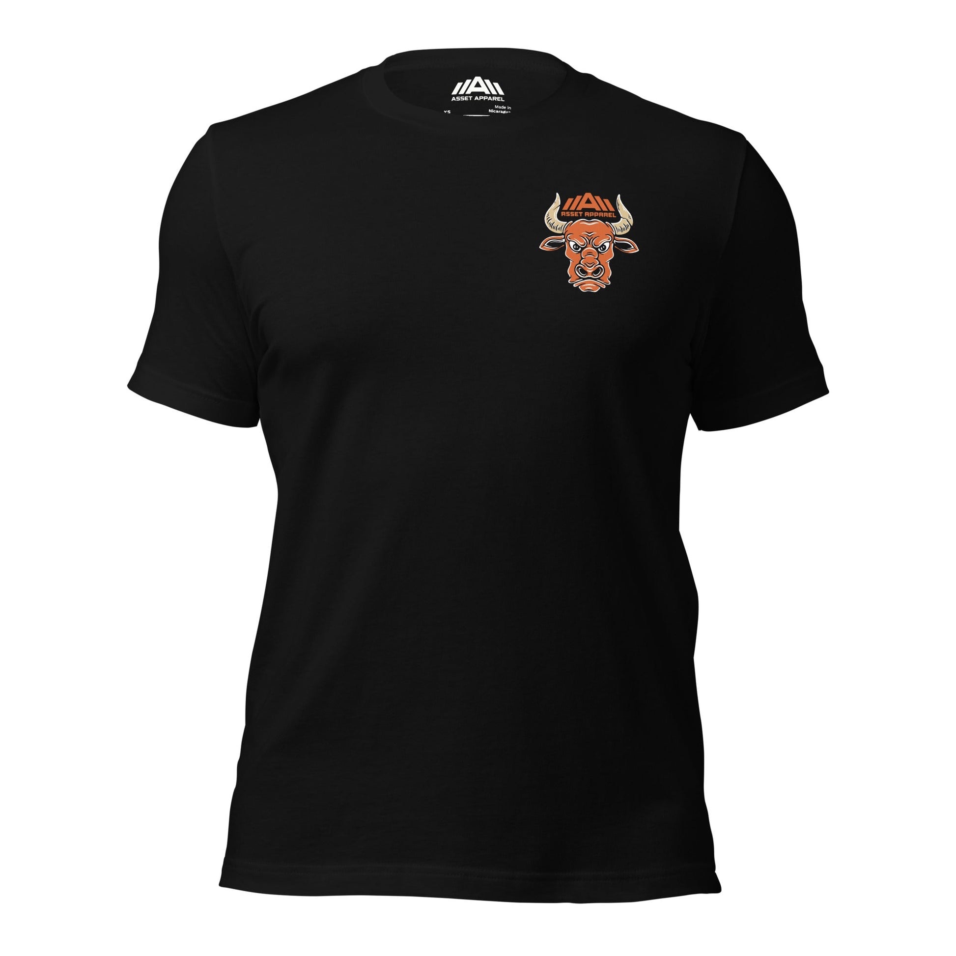 Be An Asset Bull Black Tee - Asset Apparel