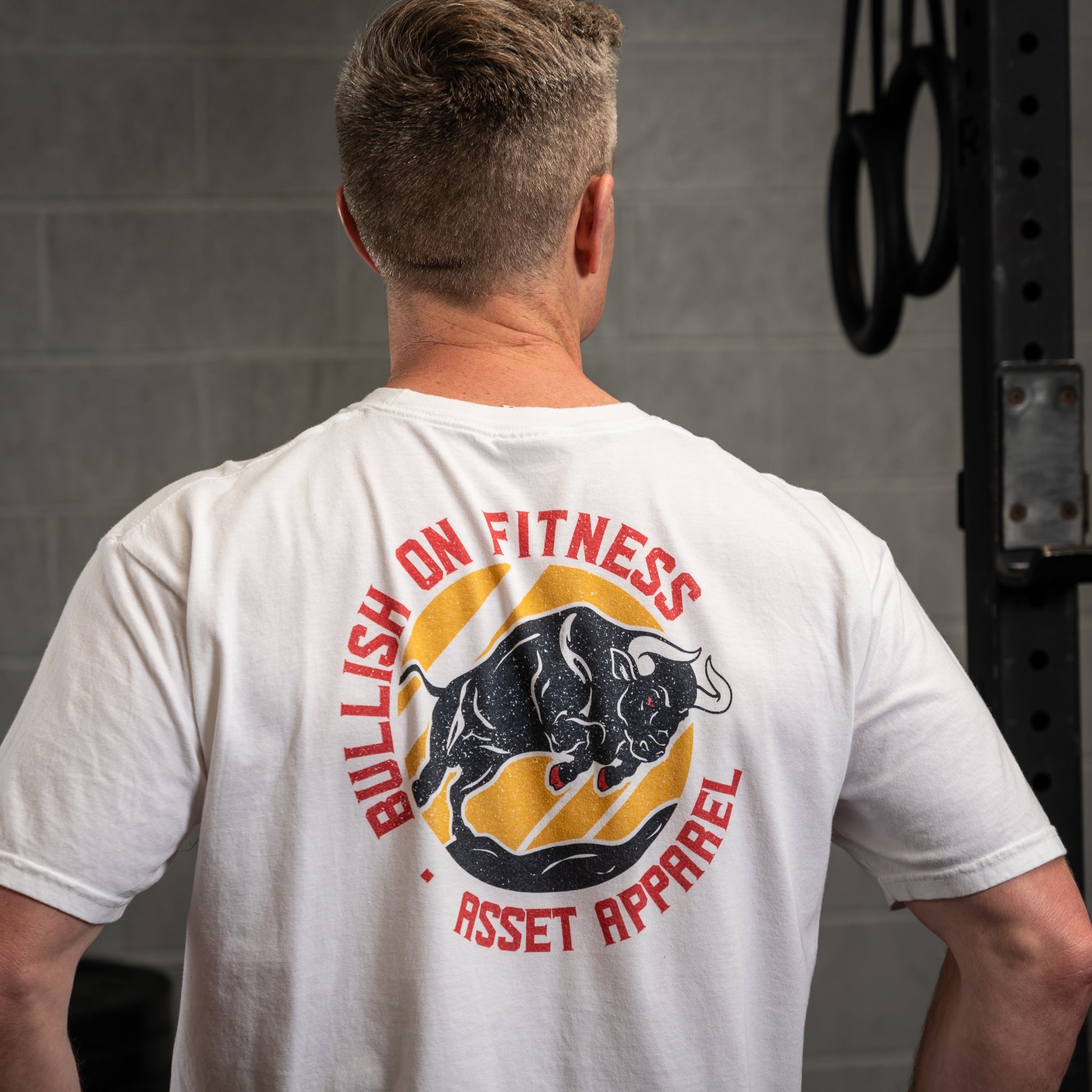 Bullish On Fitness Heavyweight Tee - Asset Apparel