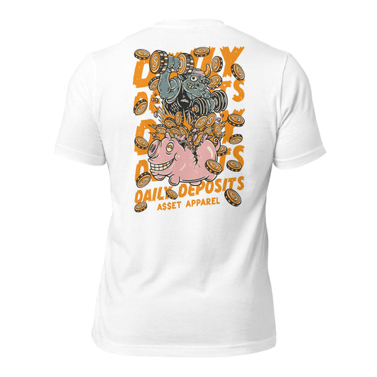 Daily Deposits Piggy Bank Tee - Asset Apparel