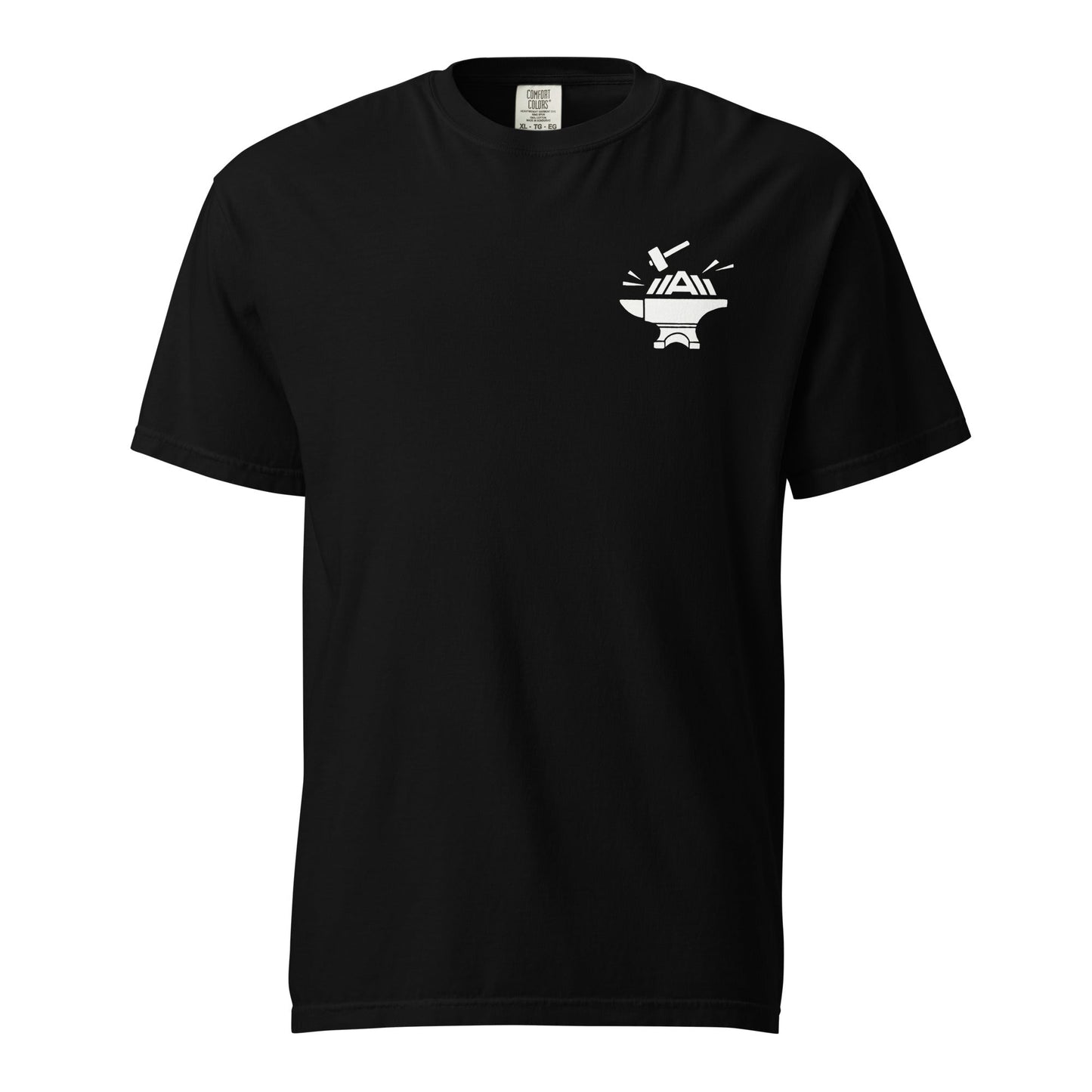 Earn Your Dopamine Anvil Heavyweight Black Tee - Asset Apparel