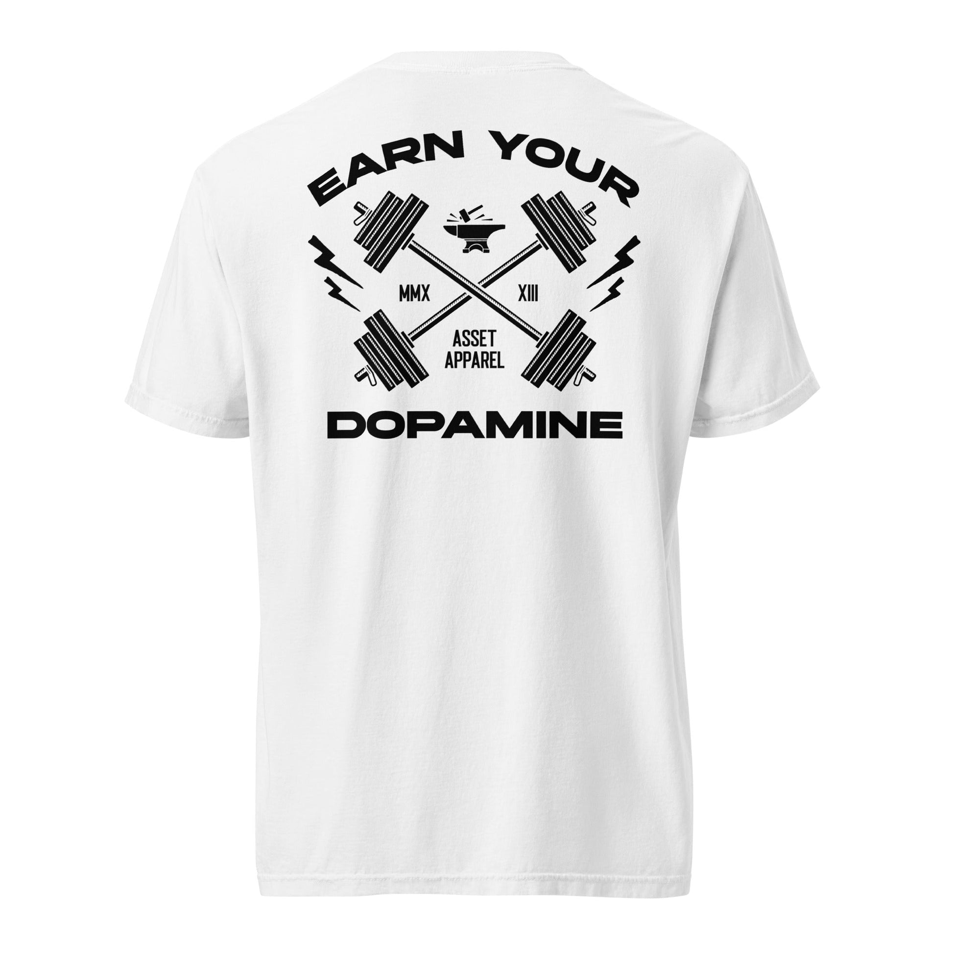 Earn Your Dopamine Anvil Heavyweight Tee - Asset Apparel