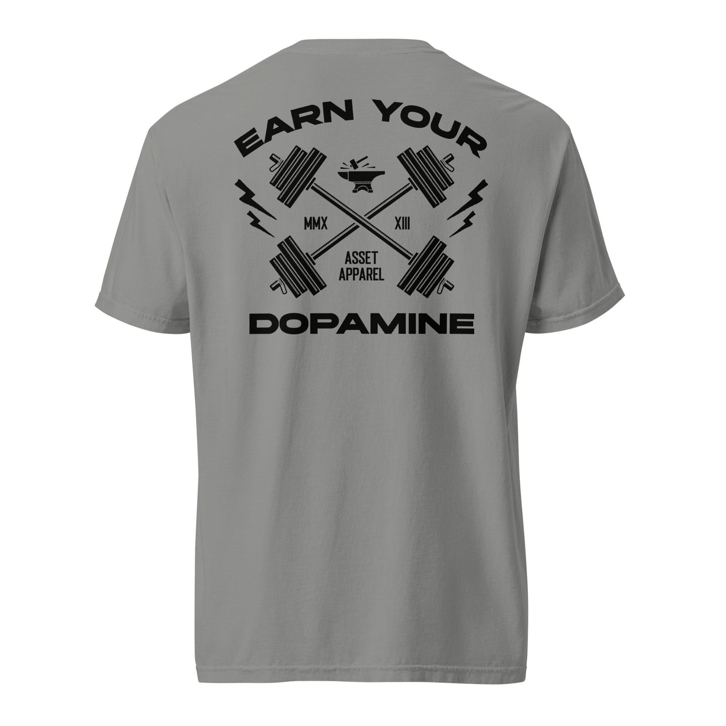 Earn Your Dopamine Anvil Heavyweight Tee - Asset Apparel