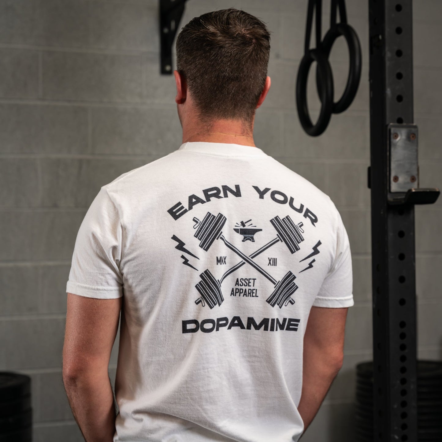 Earn Your Dopamine Anvil Tee - Asset Apparel