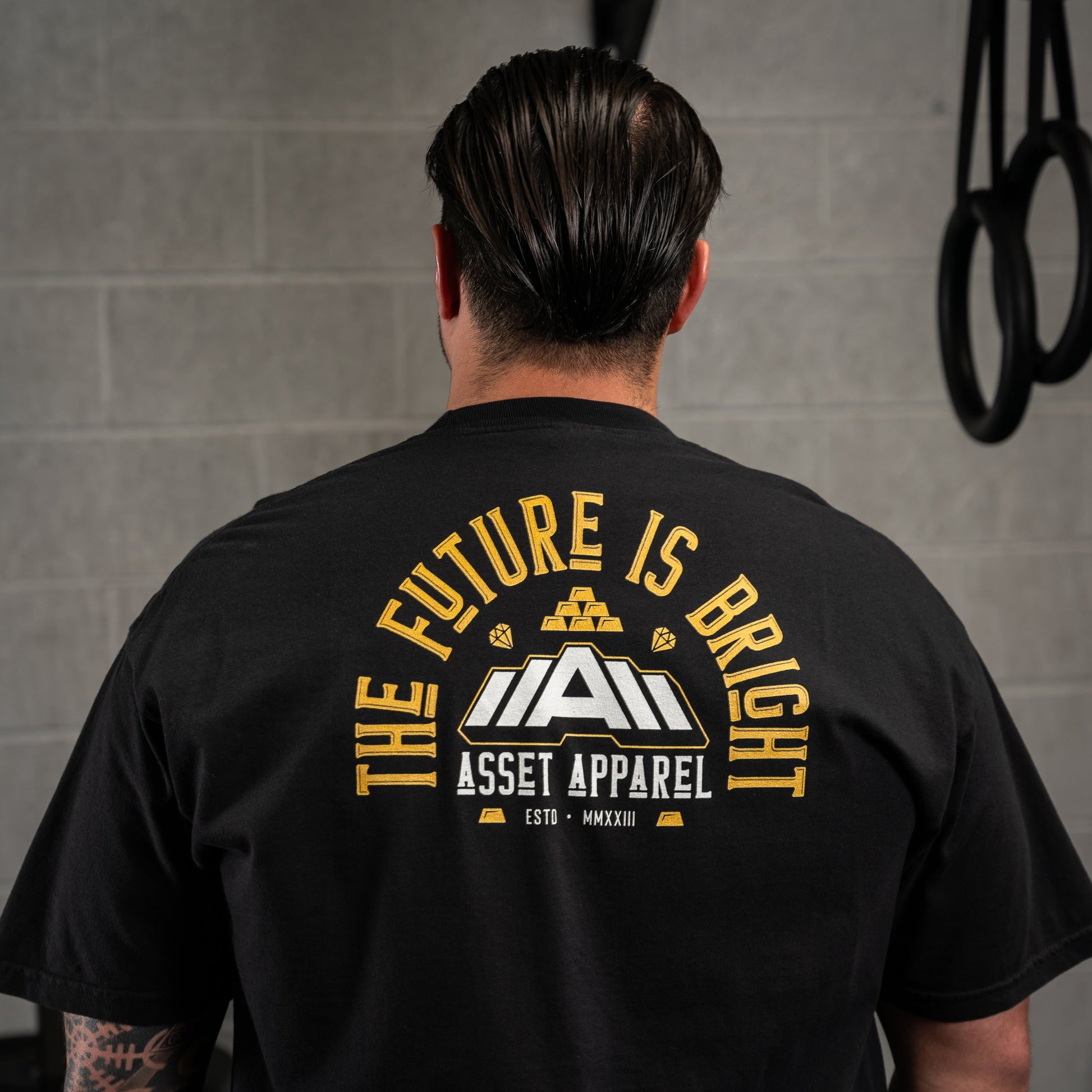 Future Is Bright Dark Tee - Asset Apparel