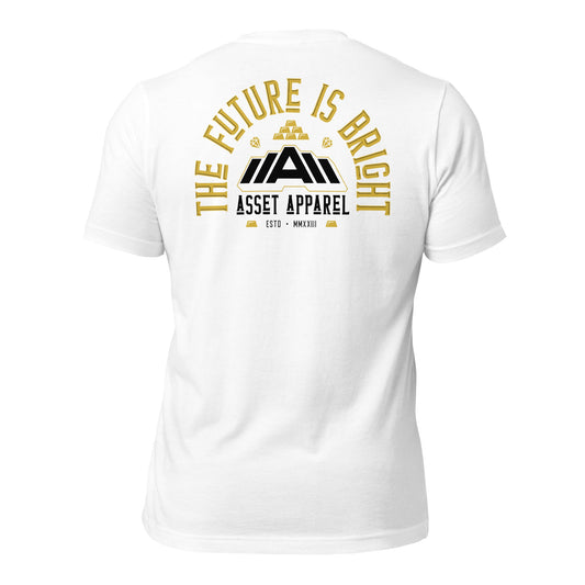 Future Is Bright White Tee - Asset Apparel