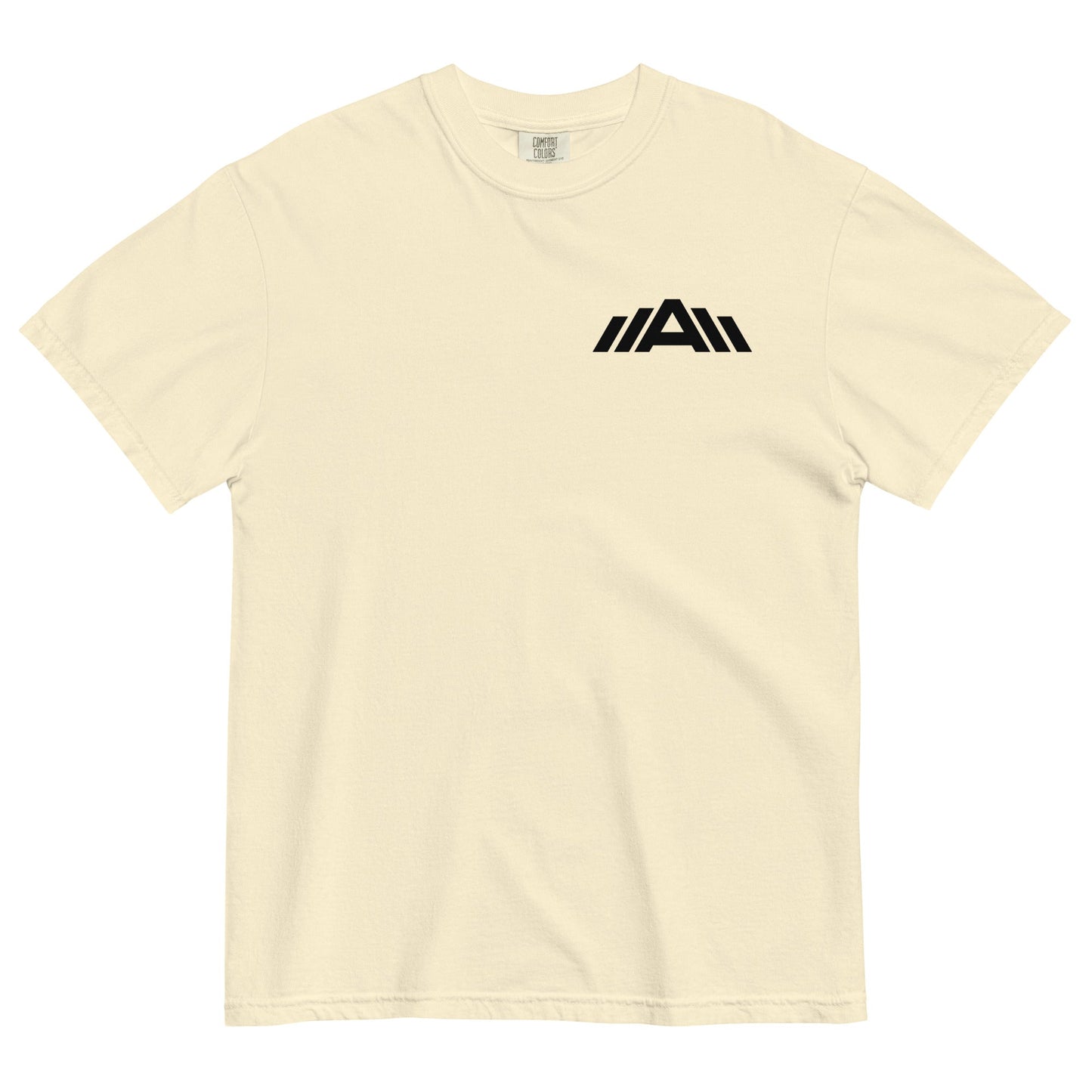 Heavyweight Logo Tee - Black Print - Asset Apparel