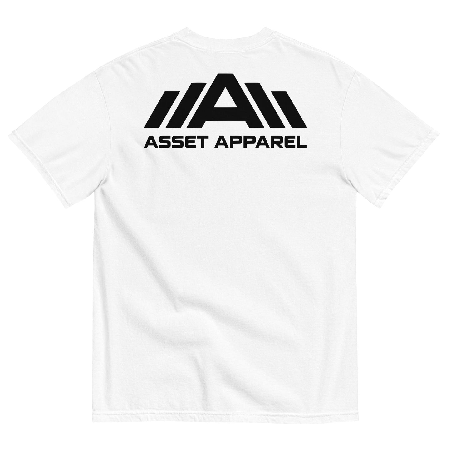 Heavyweight Logo Tee - Black Print - Asset Apparel