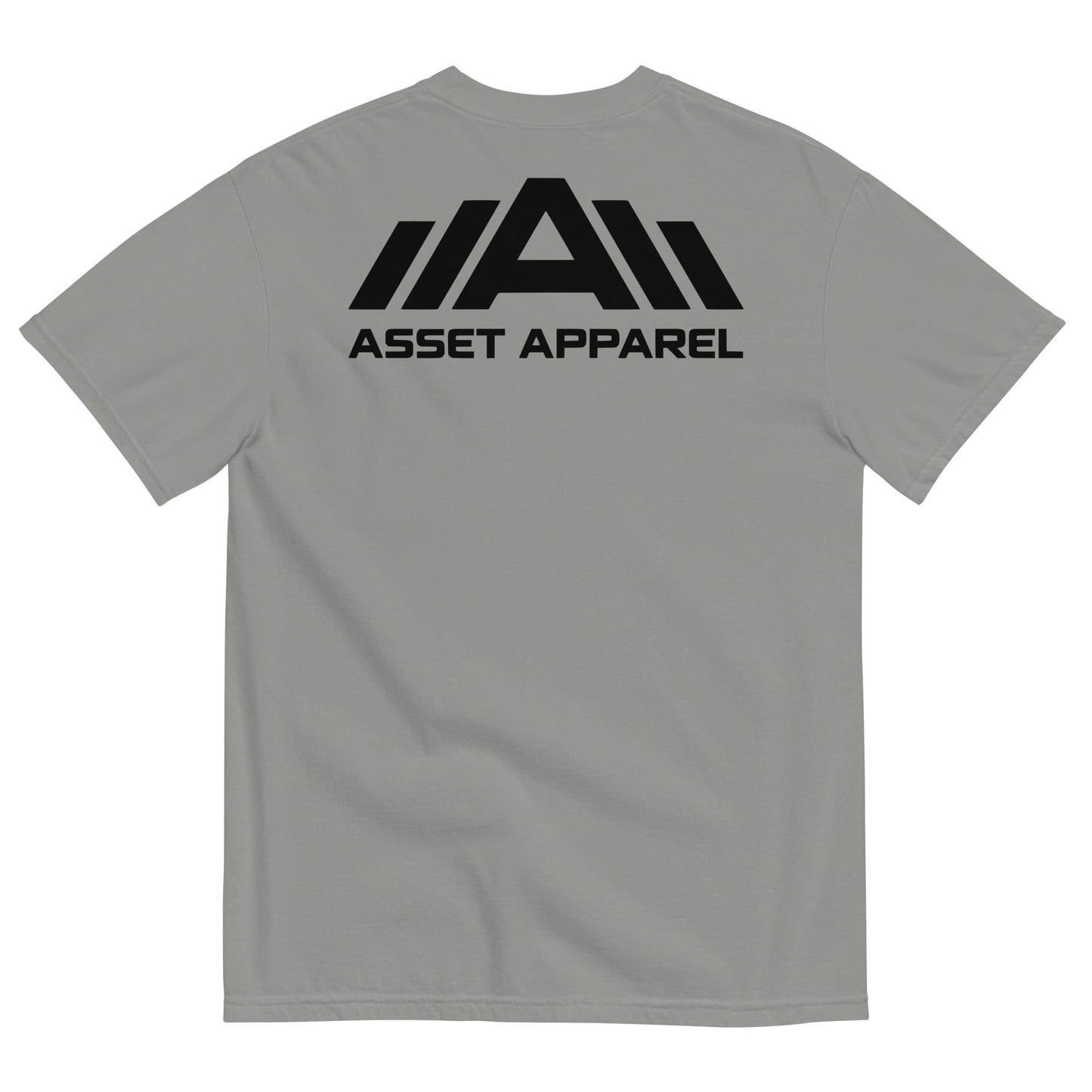 Heavyweight Logo Tee - Black Print - Asset Apparel