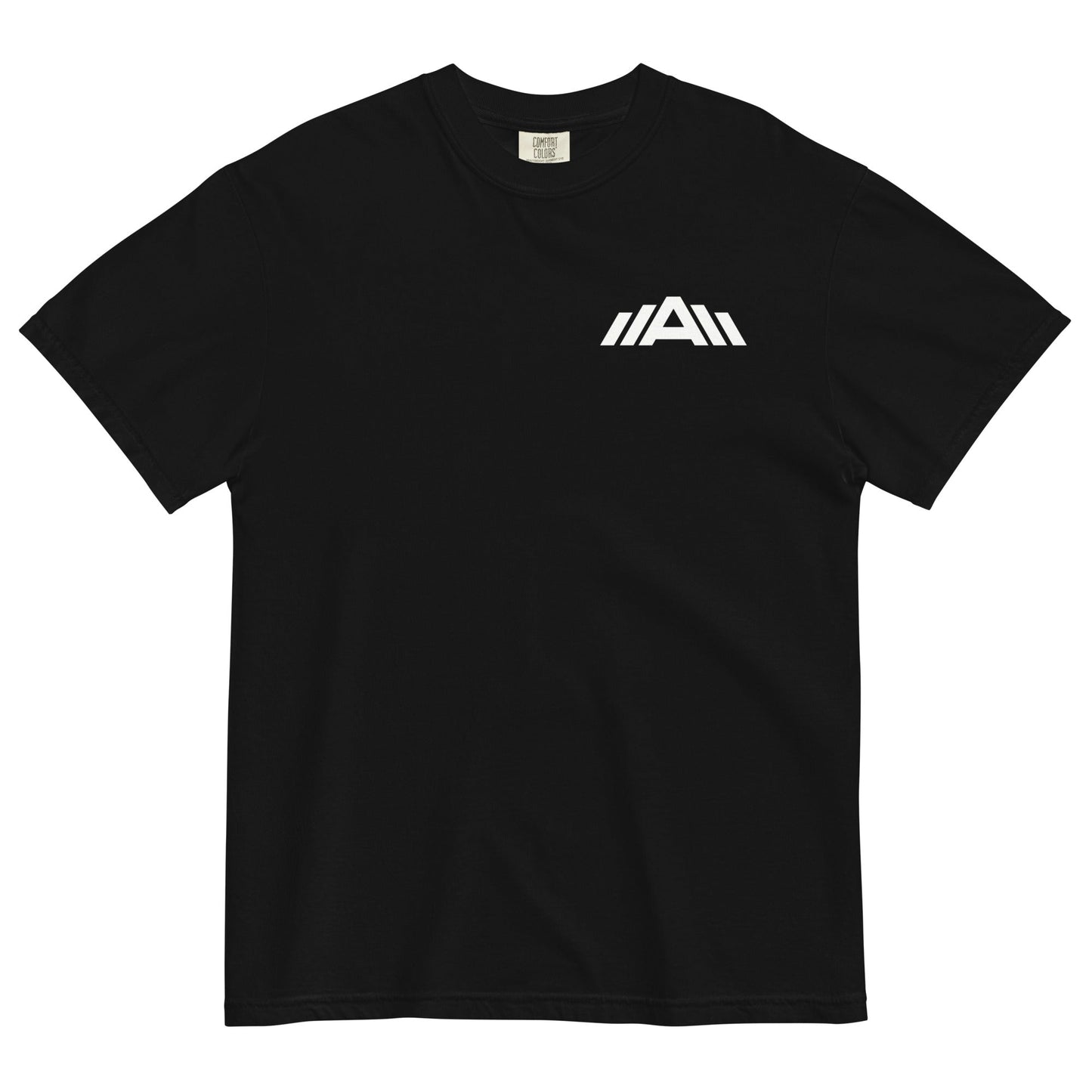 Heavyweight Logo Tee - White Print - Asset Apparel