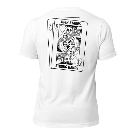 High Stakes King Black Print Tee - Asset Apparel