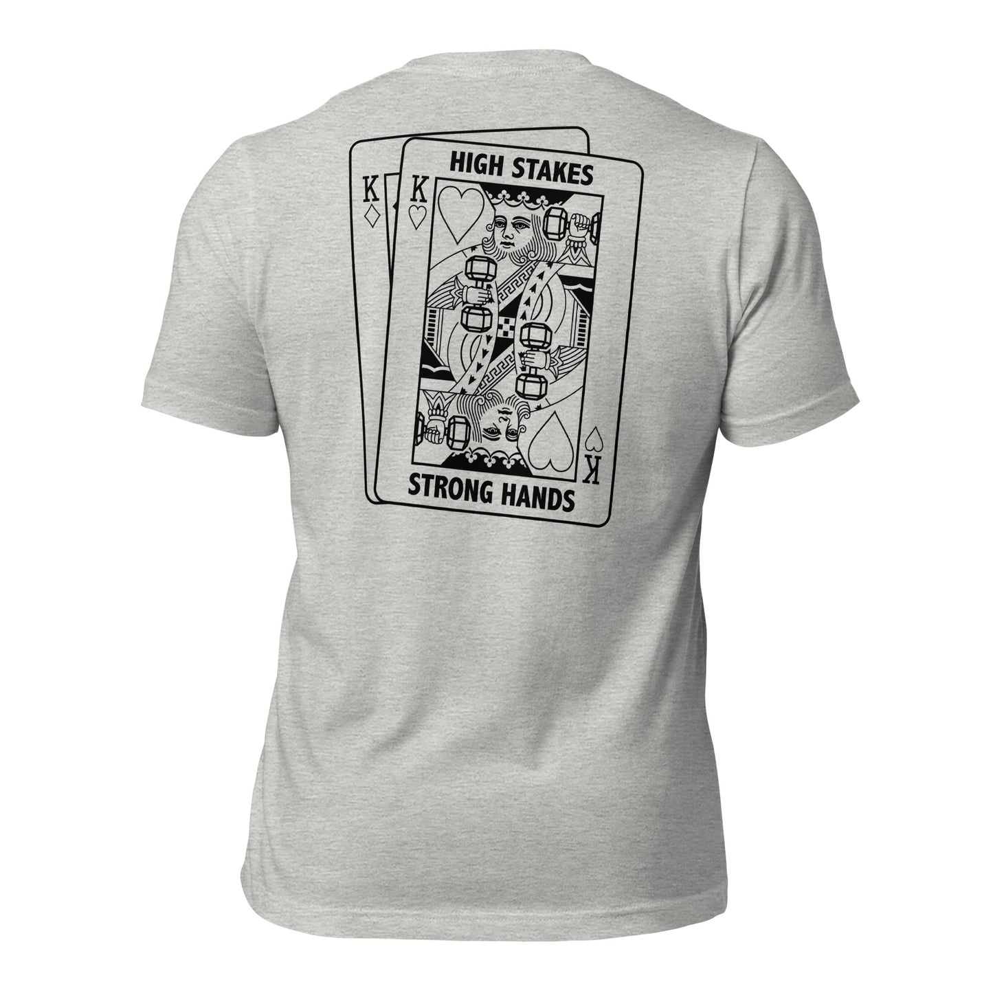 High Stakes King Black Print Tee - Asset Apparel