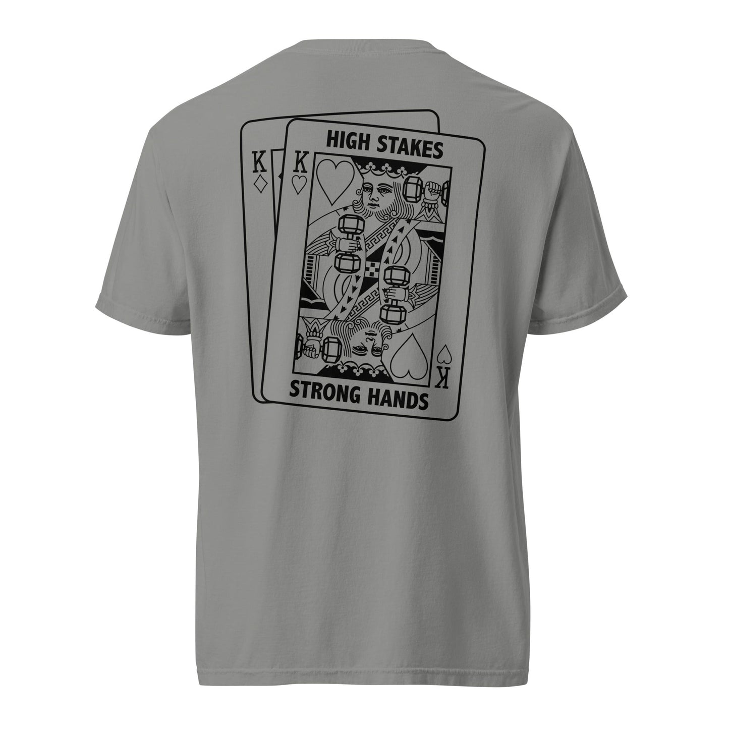 High Stakes King Heavyweight Tee - Asset Apparel