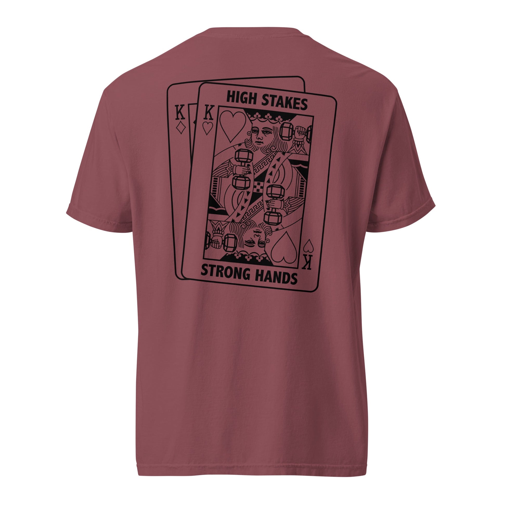 High Stakes King Heavyweight Tee - Asset Apparel