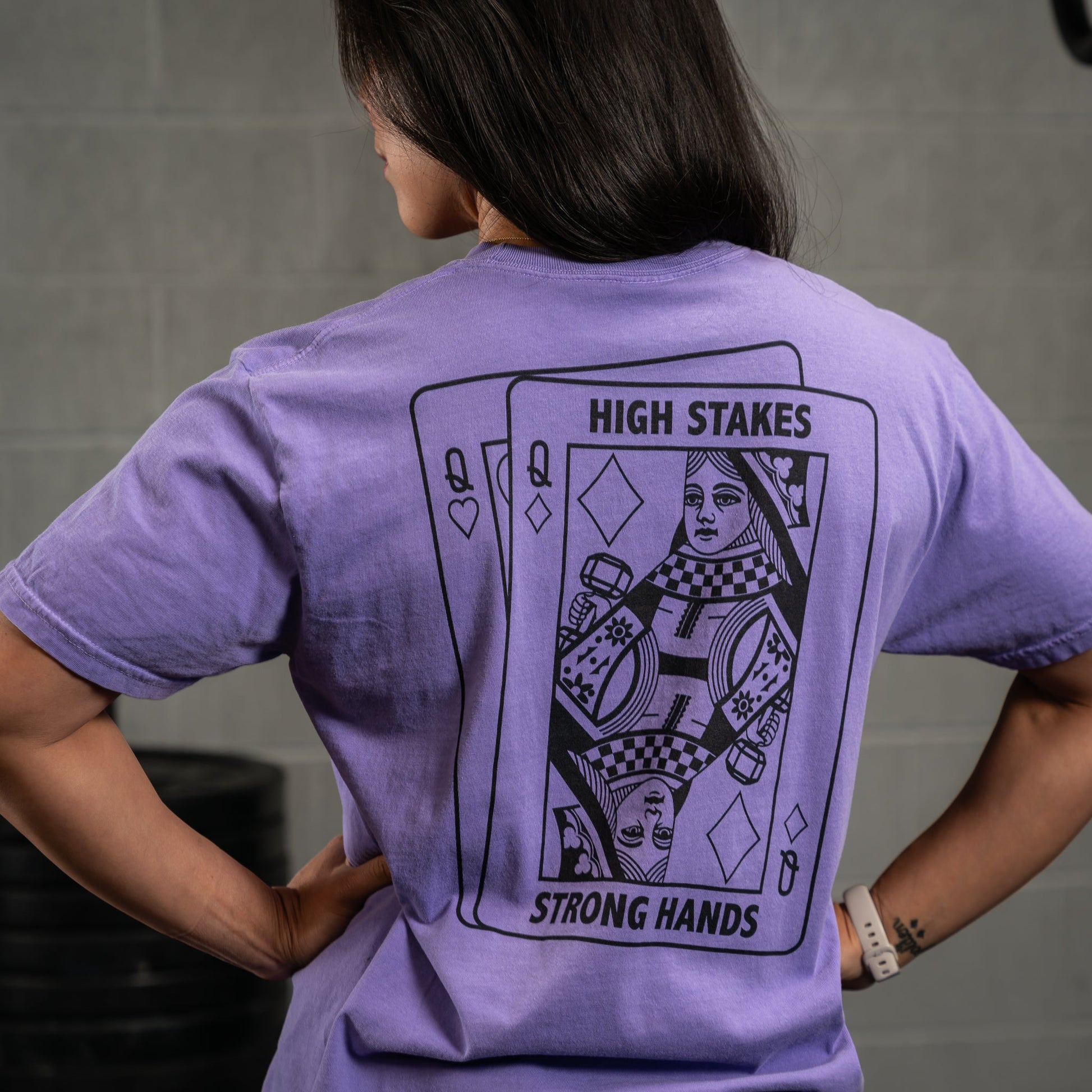 High Stakes Queen Heavyweight Tee - Asset Apparel