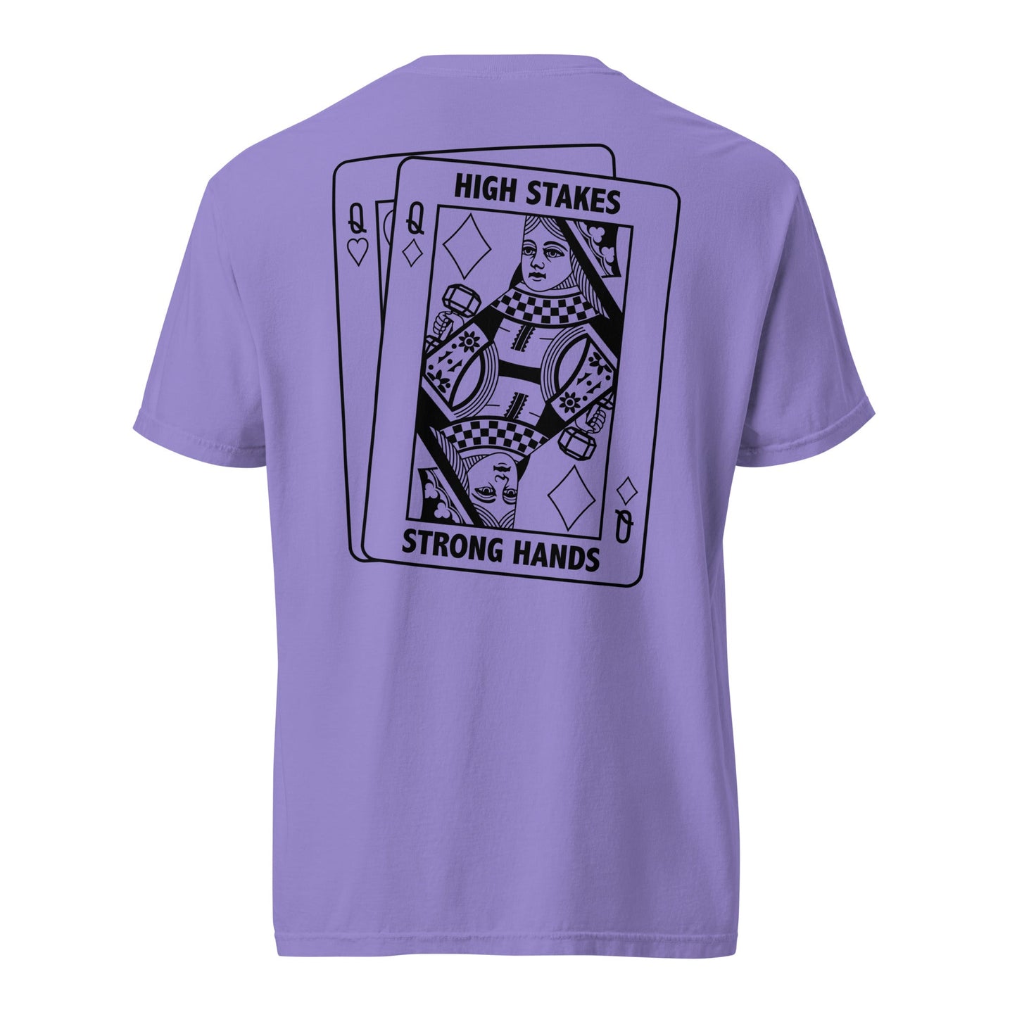 High Stakes Queen Heavyweight Tee - Asset Apparel