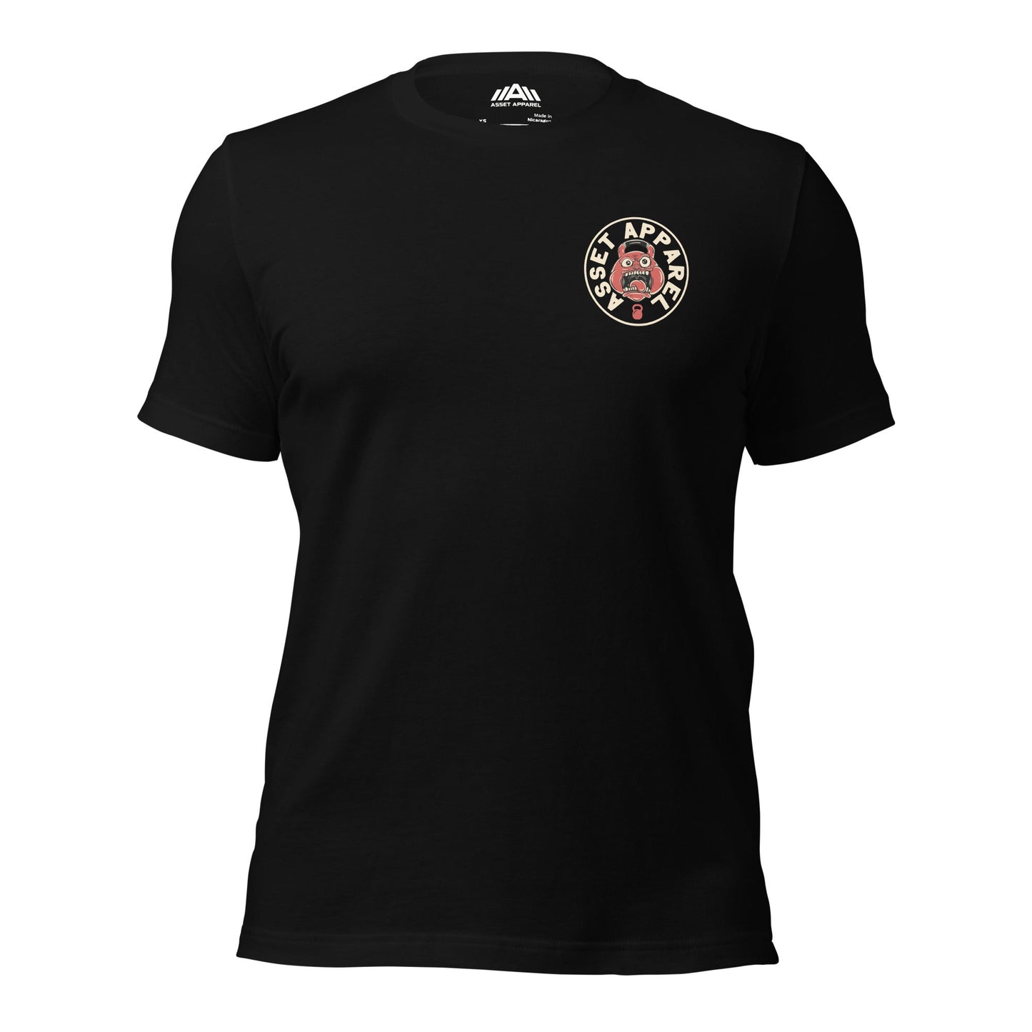 Let The Weights Do The Talking Black Tee - Asset Apparel