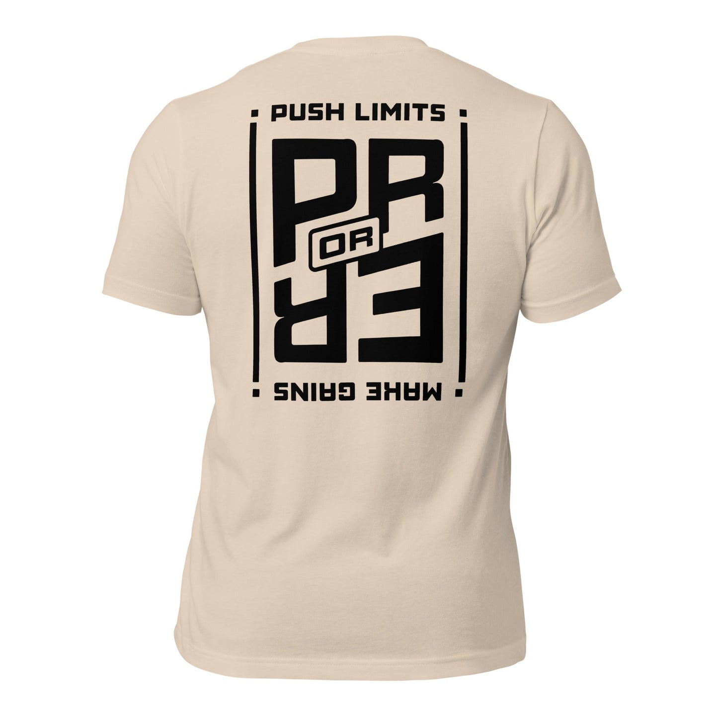 PR Or ER Black Print Tee - Asset Apparel