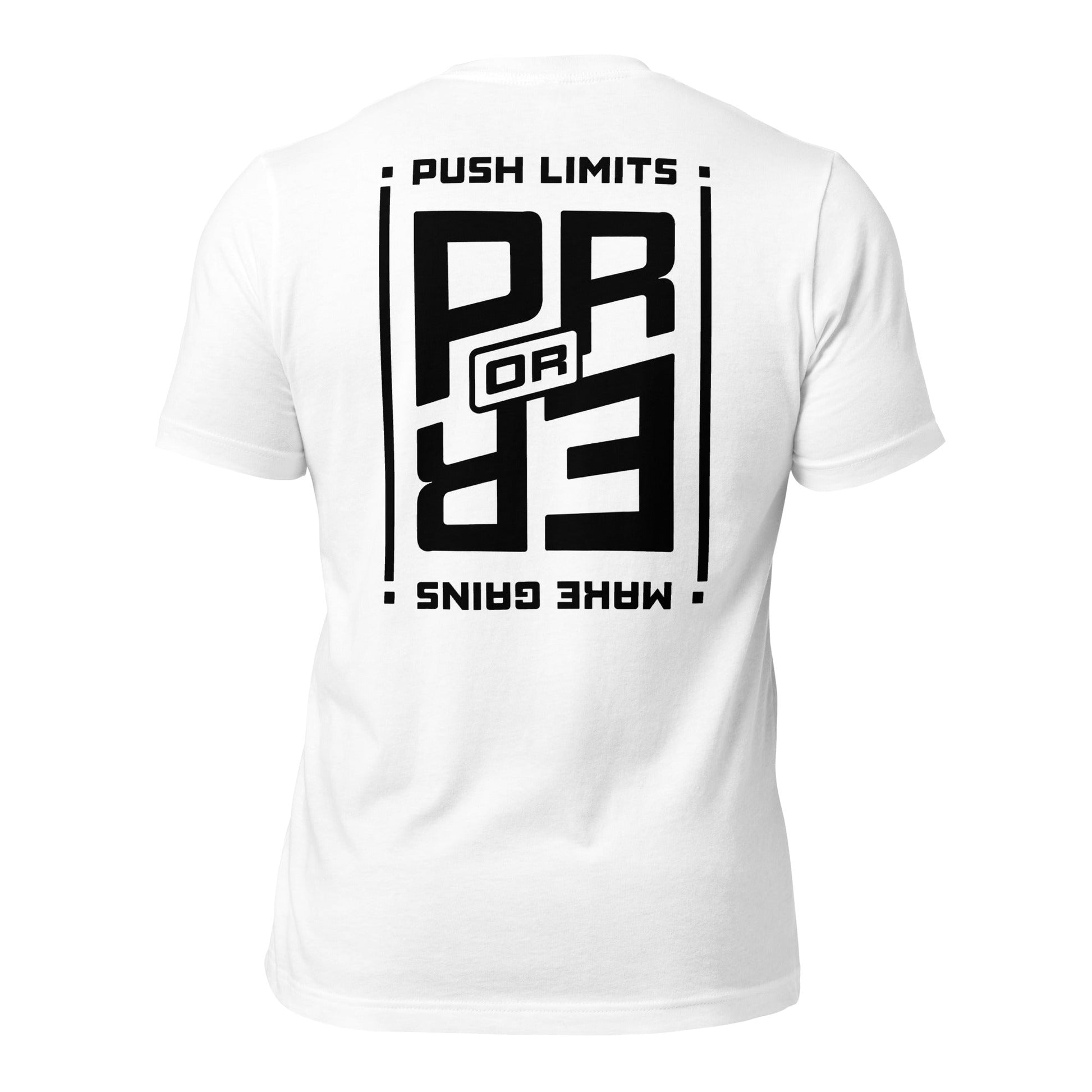 PR Or ER Black Print Tee - Asset Apparel