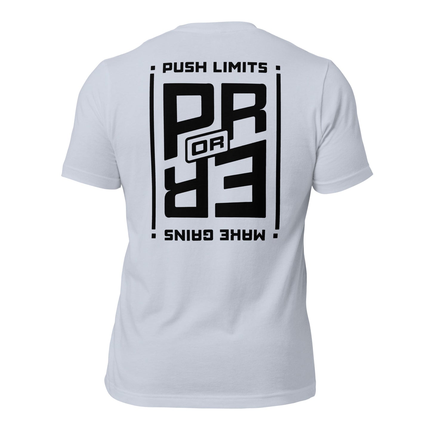 PR Or ER Black Print Tee - Asset Apparel