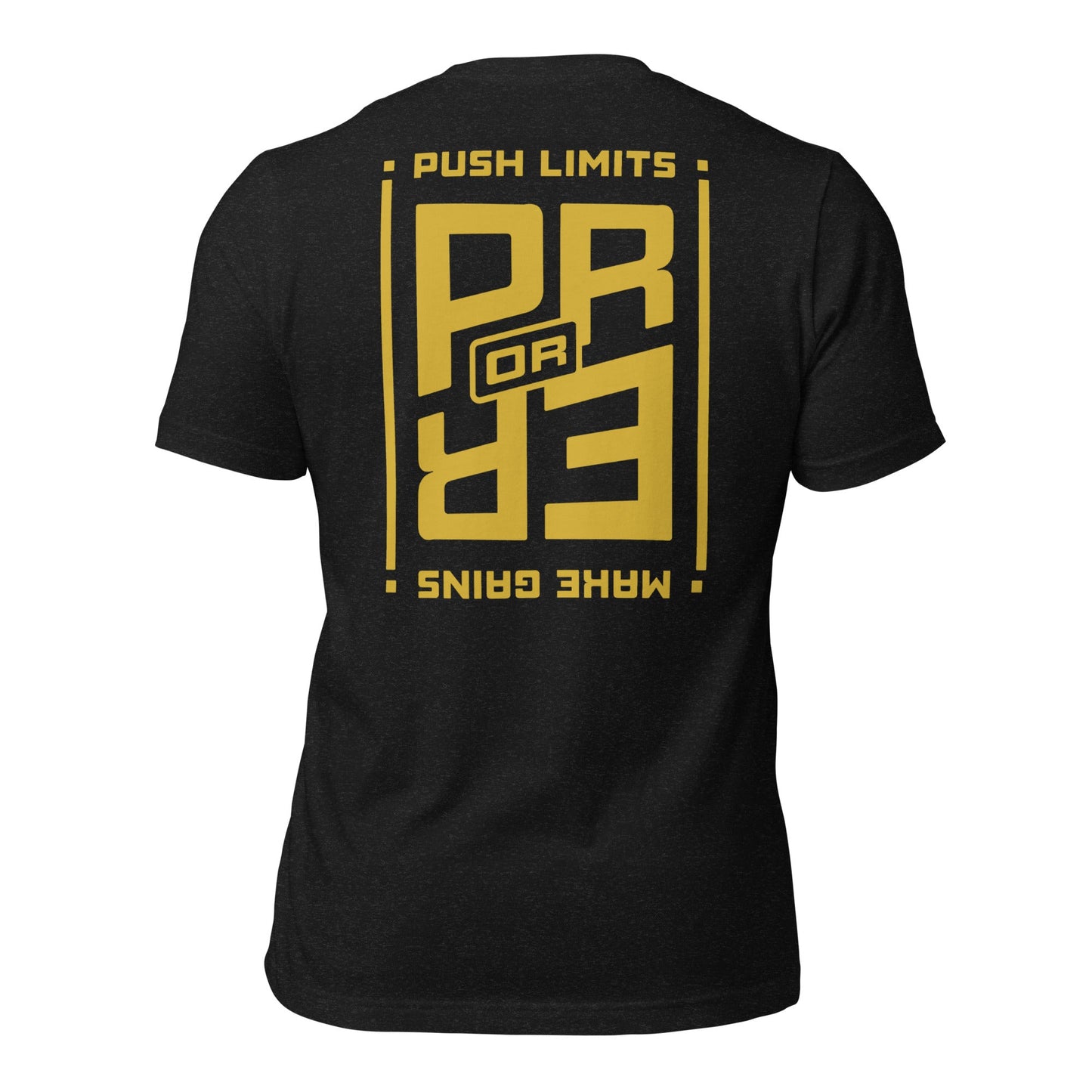 PR Or ER Gold Print Tee - Asset Apparel