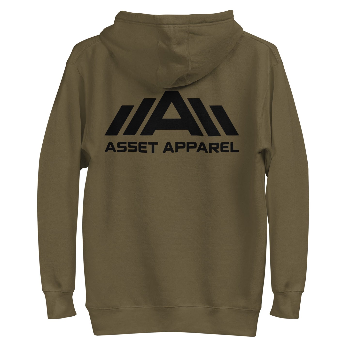 Premium Hoodie - Black Print - Asset Apparel