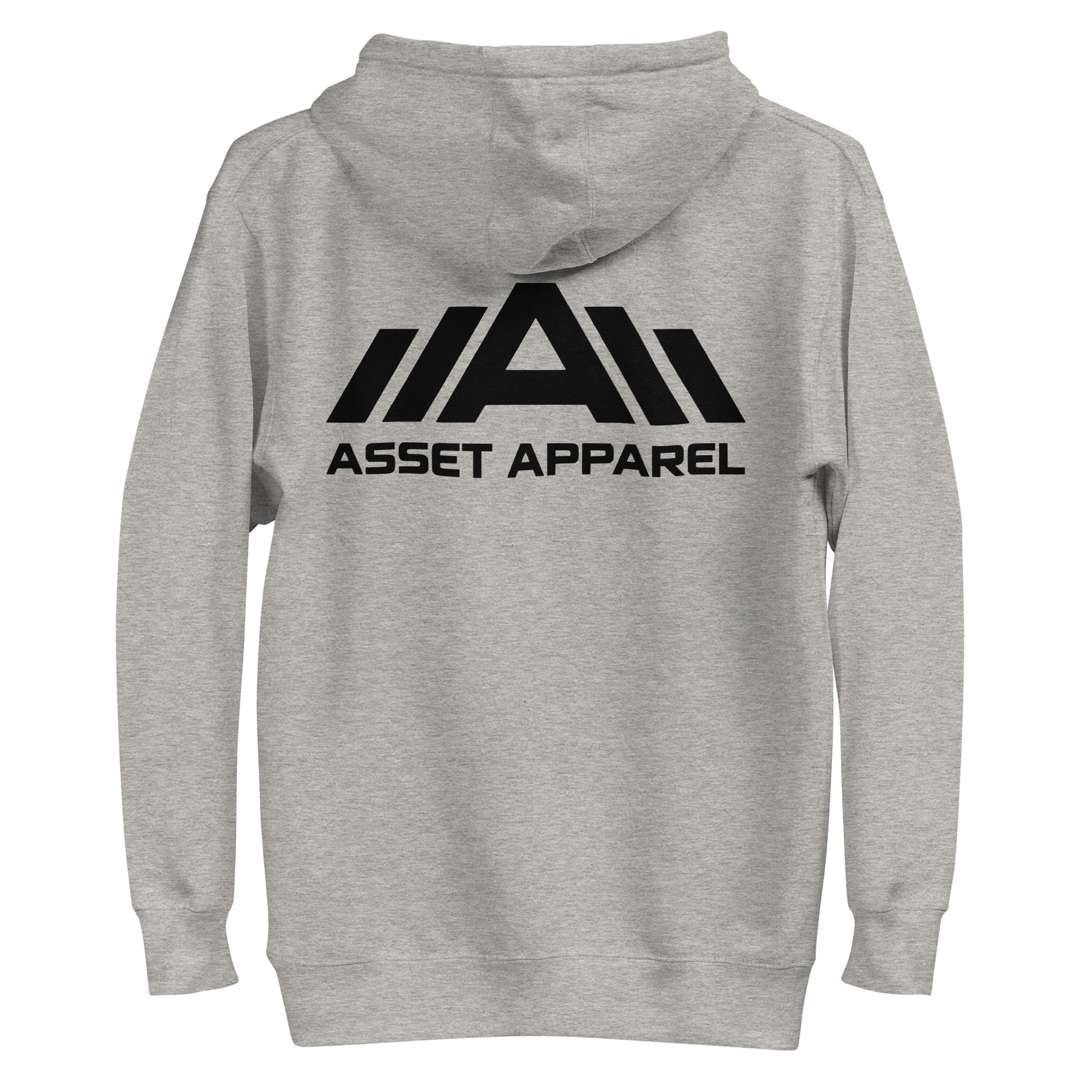 Premium Hoodie - Black Print - Asset Apparel