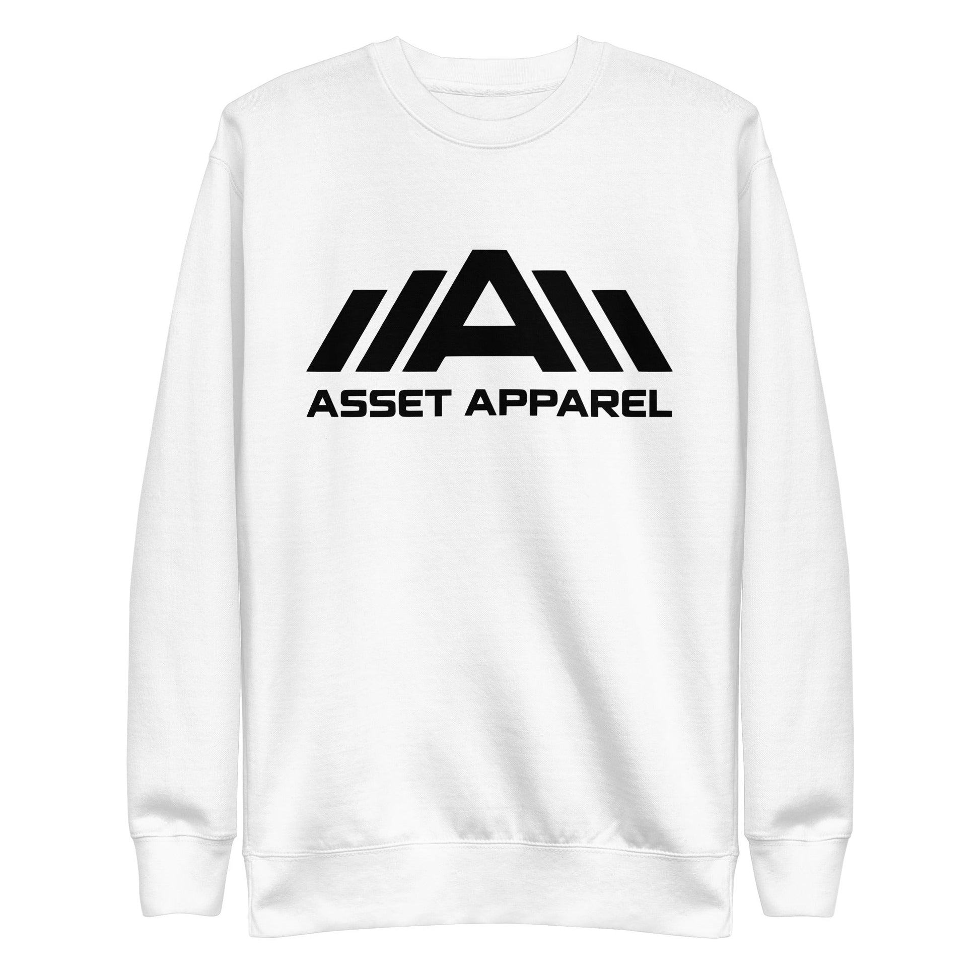 Premium Sweatshirt - Black Print - Asset Apparel