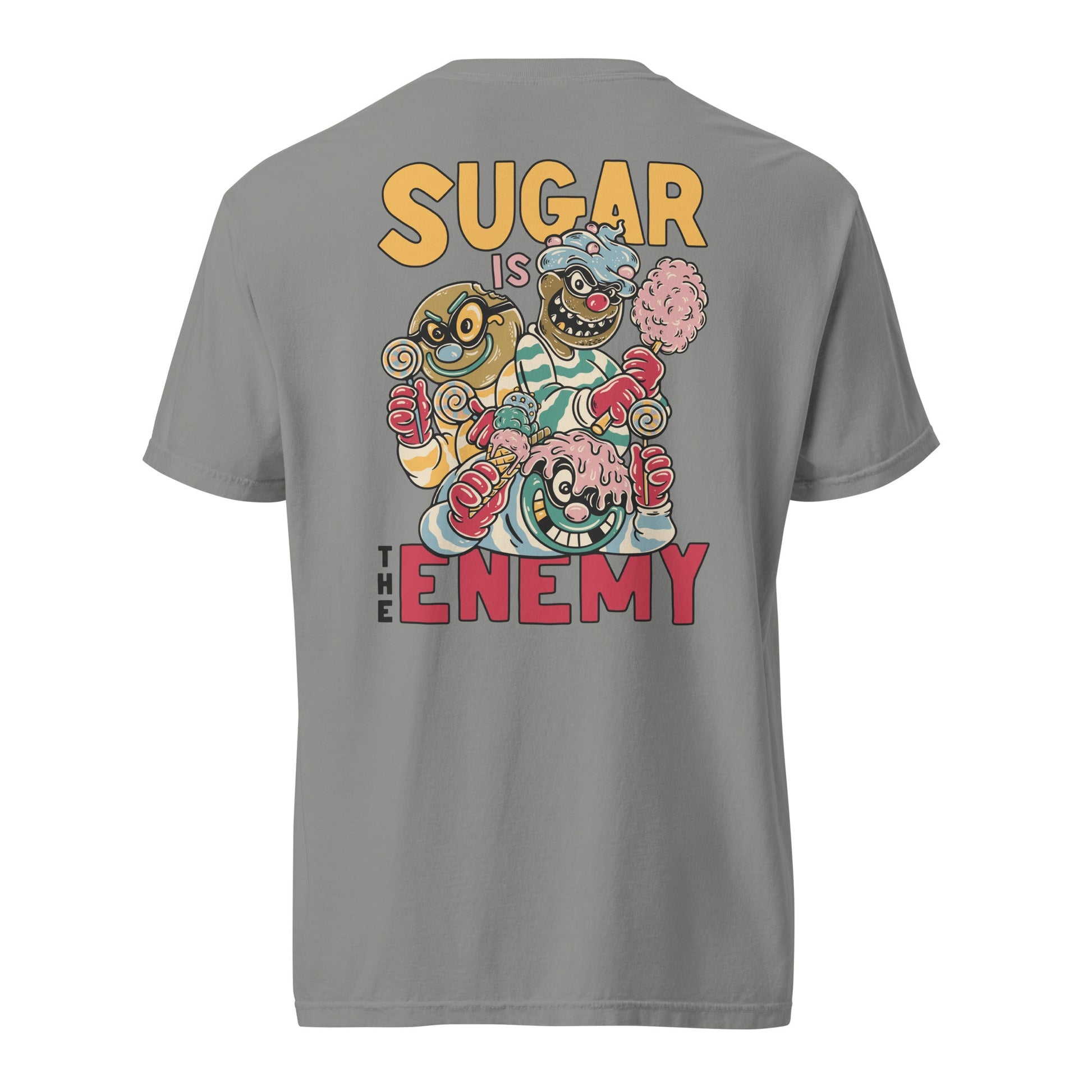 Sugar Is The Enemy Heavyweight Tee - Asset Apparel