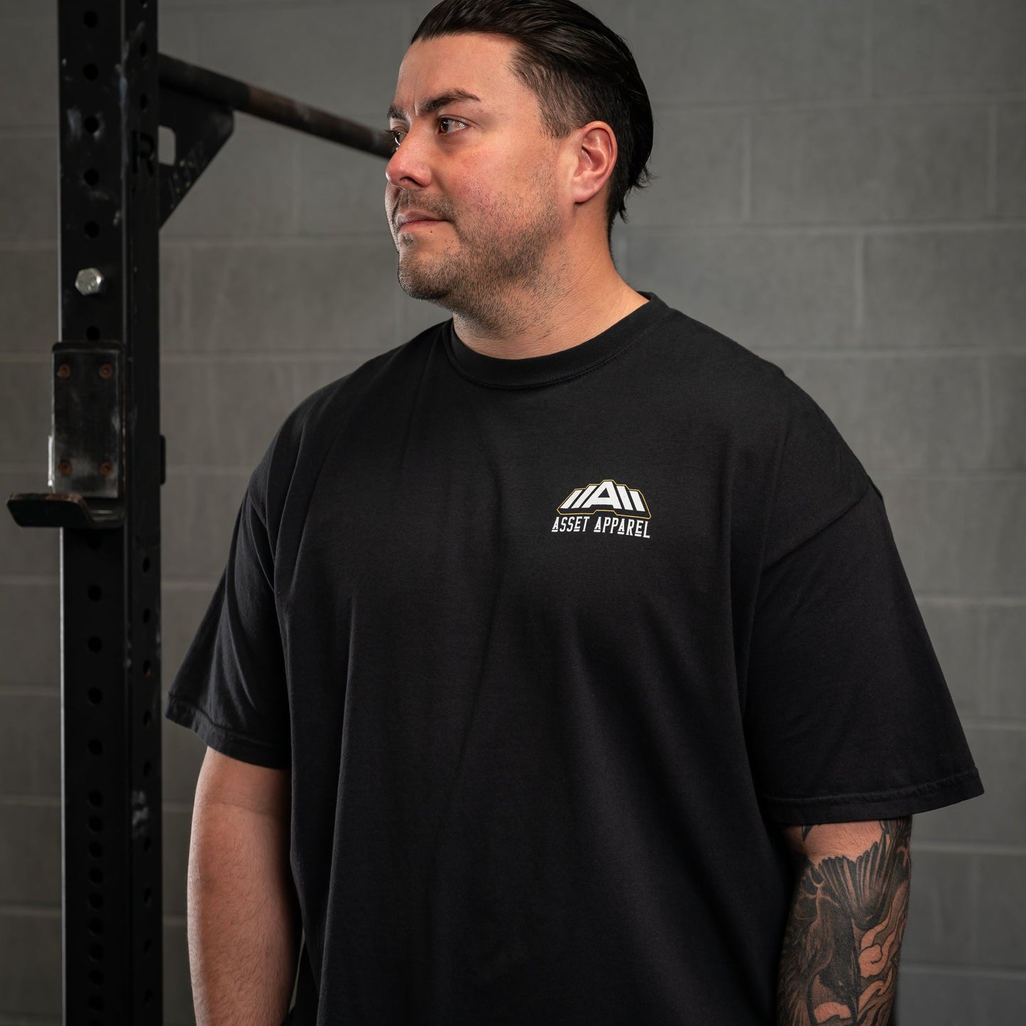 The Future Is Bright Heavyweight Black Tee - Asset Apparel