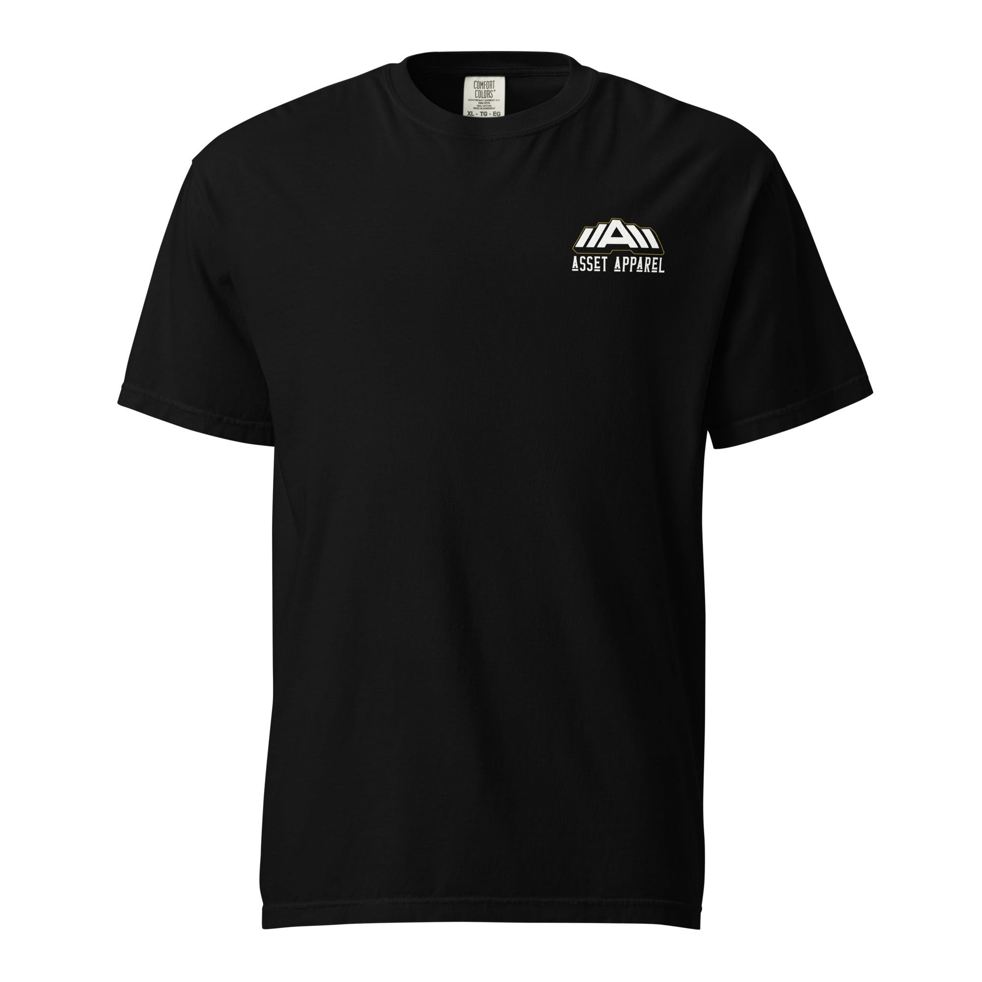 The Future Is Bright Heavyweight Black Tee - Asset Apparel